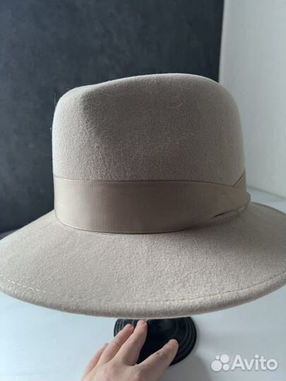 Шляпа женская фетр