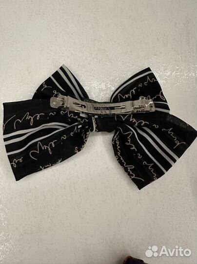 Резинка для волос и заколка бант- пакетом