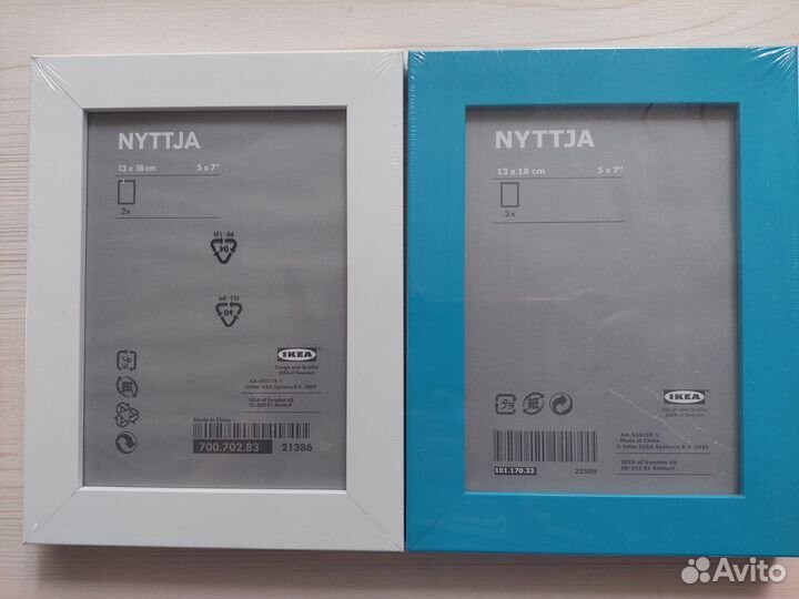 Фоторамки икея Nyttga, 13х18см