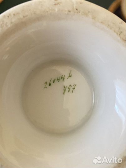 Молочник Европа, чайная пара лфз