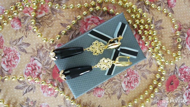 Серьги ручной работы