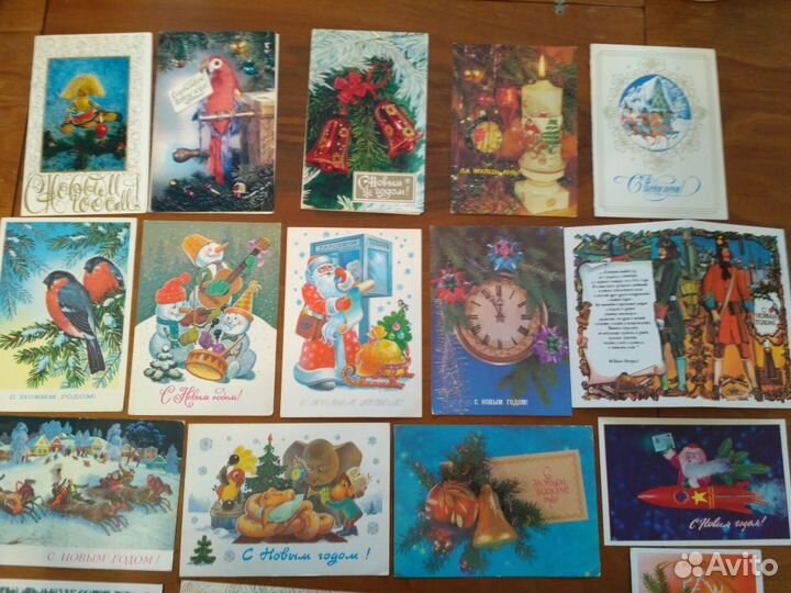 Открытки, 60-90годы