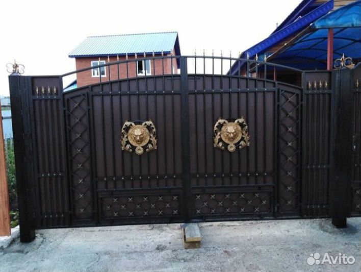 Кованые ворота
