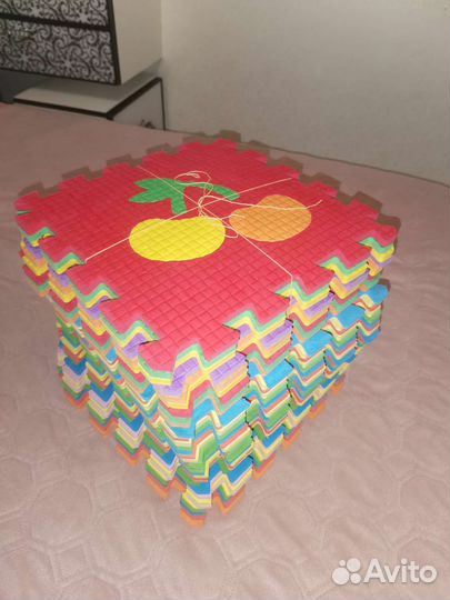 Развивающий коврик пазл 36шт. Теплый пол для детей