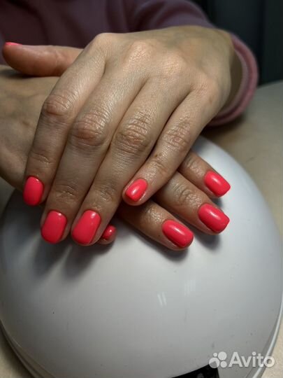 Маникюр гель лак