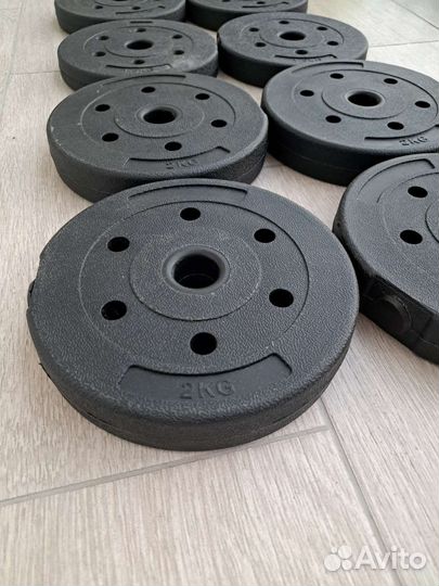 Спортивные блины для гантели