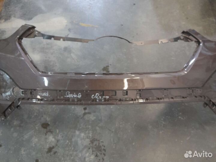 Передний бампер хундай санта фе