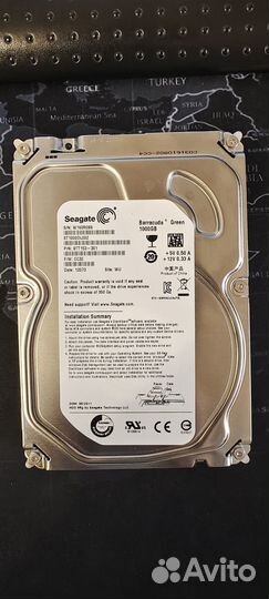 Жесткий диск Seagate Barracuda 1TB 3.5 ST1000DL02