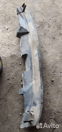 Задний бампер на Шевроле Ланос