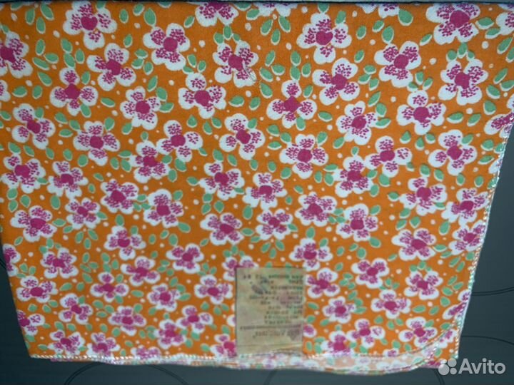 Винтажная байковая пеленка