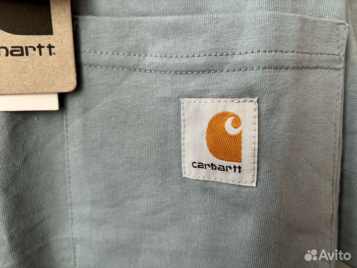 Бирюзовая футболка Carhartt новая