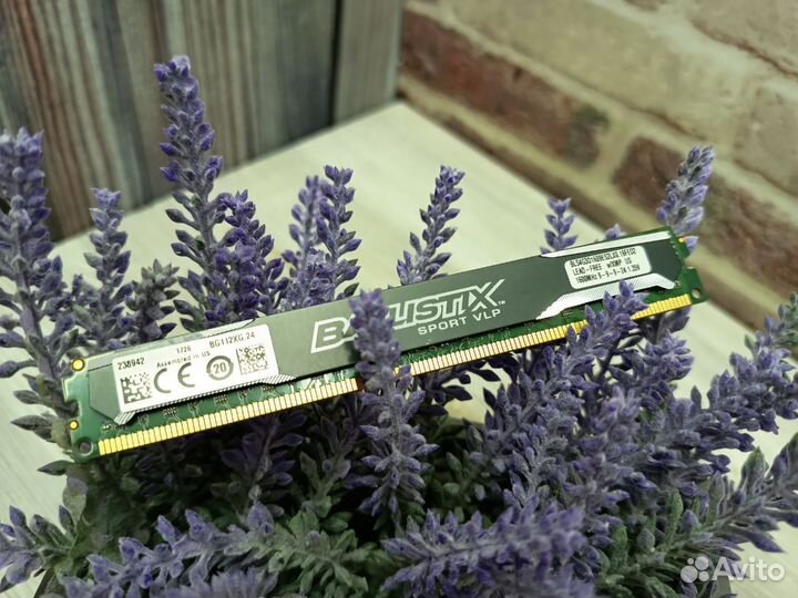 Оперативная память Crucial 4 гб DDR3 1600 мгц CL9