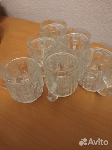 Кружки СССР маленькие. Стекло