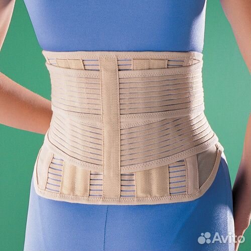 Корсет пояснично-крестцовый полужесткий С пелотом