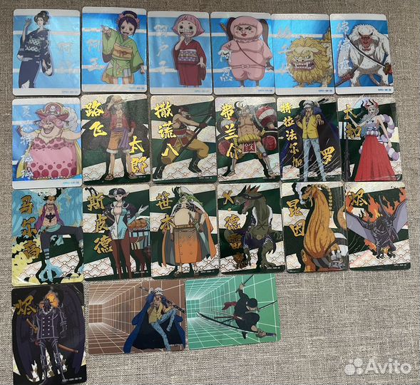 Коллекционные карточки Ванпис One Piece лицензия