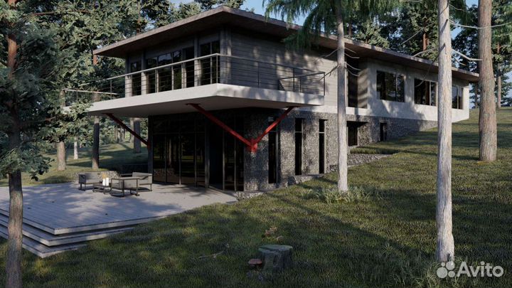 3d визуализация экстерьеров / интерьеров