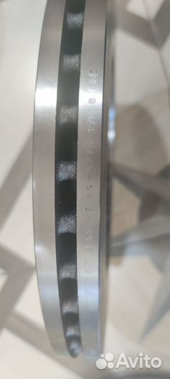 Диск тормозной передний вентилируемый MB w164