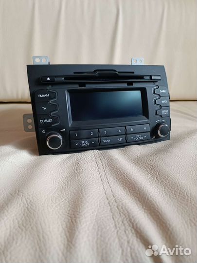 Штатная магнитола на kia sportage 3