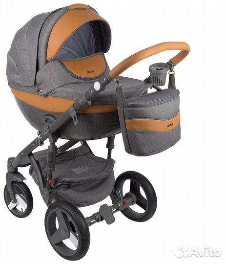 Коляска прогулочная adamex carbon 3 в 1