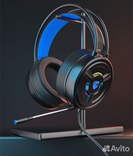 Игровые наушники с подсветкой