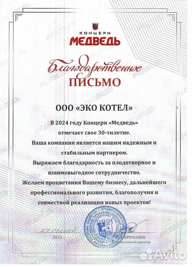 Универсальный котел Медведь Comfort 8G