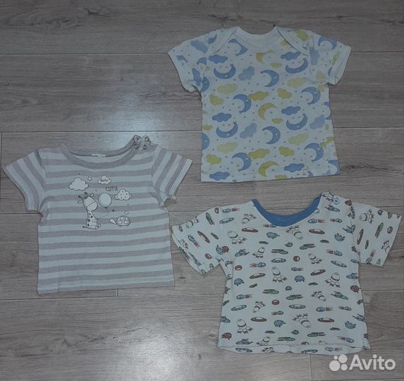 Вещи пакетом на мальчика 68 74 80