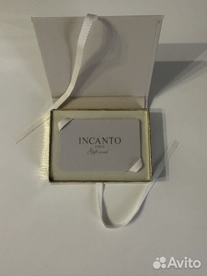Подарочный сертификат incanto