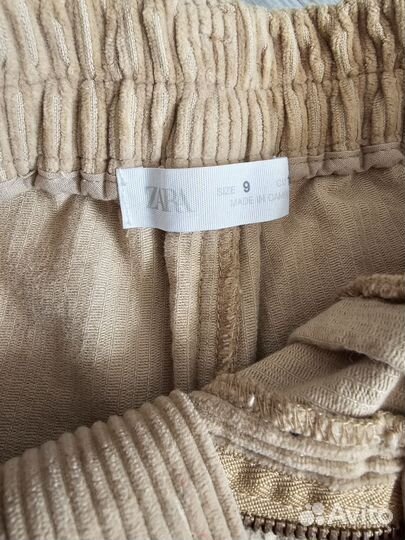 Zara шорты для девочки 9-10