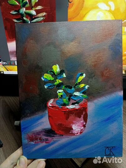 Картина маслом на холсте натюрморт