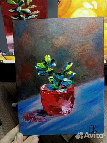 Картина маслом на холсте натюрморт