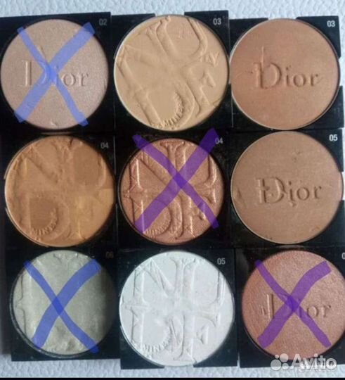 Dior пудра