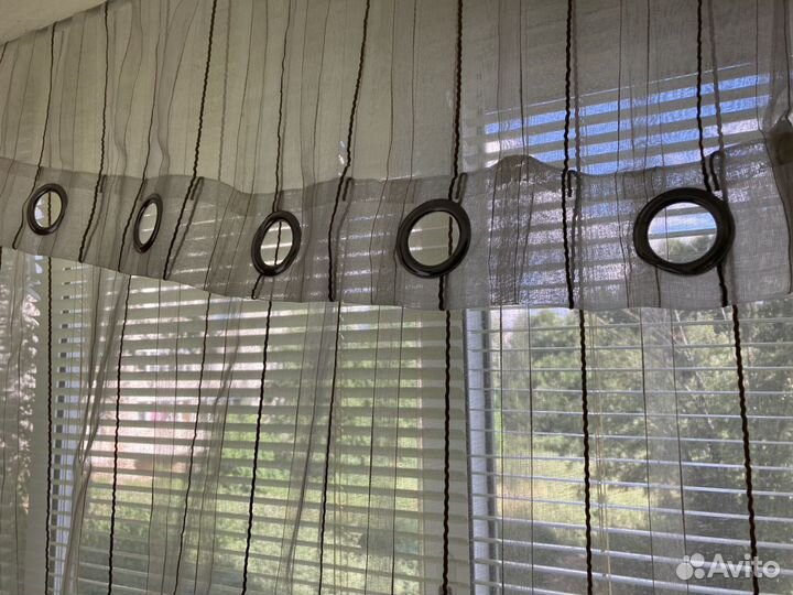 Вуаль шторы тюль