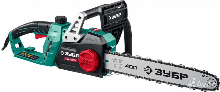 Зубр 2400 Вт, 40 см шина, пила цепная