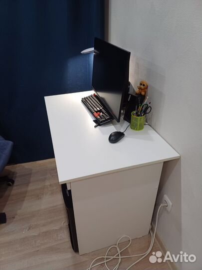 Компьютерный стол белый бу