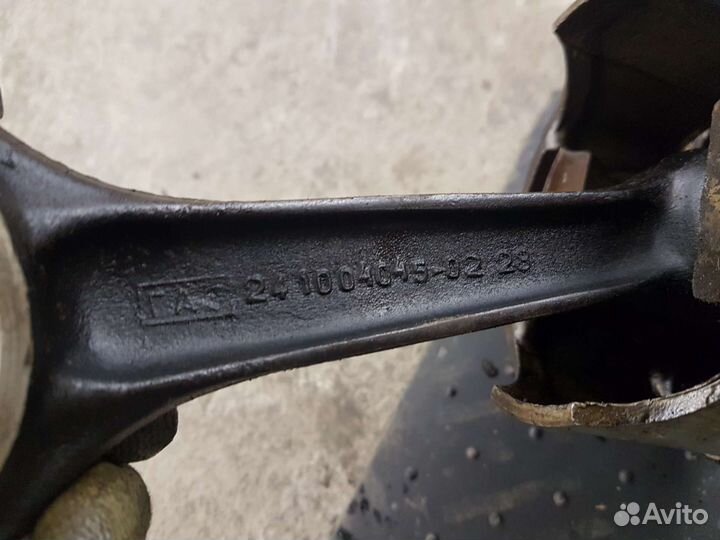 Поршень шатун змз газ 24 волга