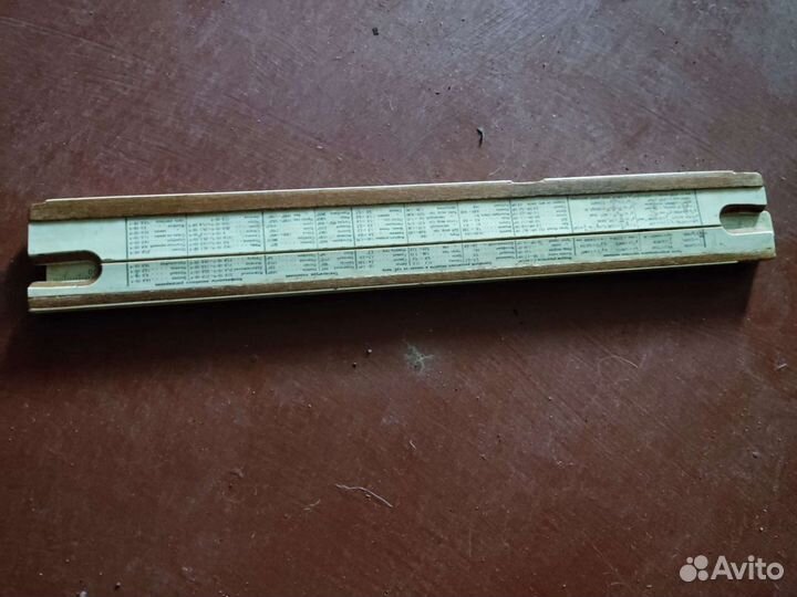 Линейка логарифмическая