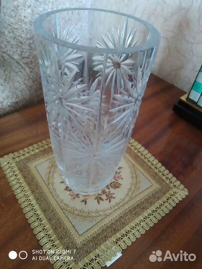 Посуда из хрусталя времён СССР