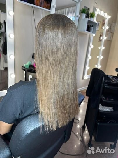 Кератиновое выпрямление ботокс