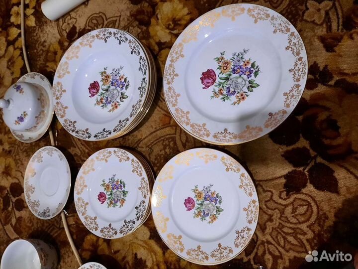 Сервиз столовый Чехословацкий