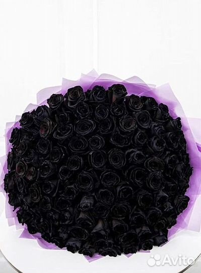 Чёрные розы Букеты доставка цветов