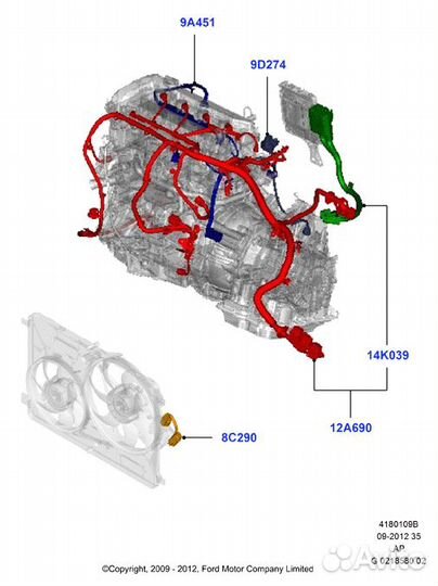 Новая моторная коса Ford Focus 2004/Focus C-Max