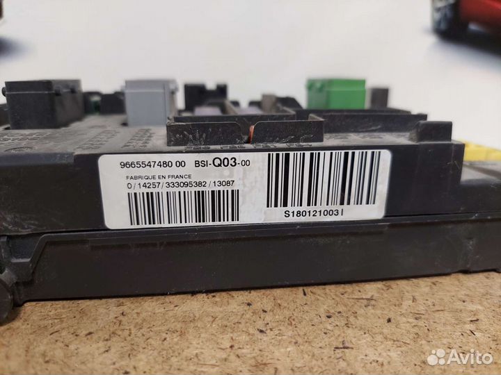 Citroen c4 b7 Bsi-Q03-00 9665547480