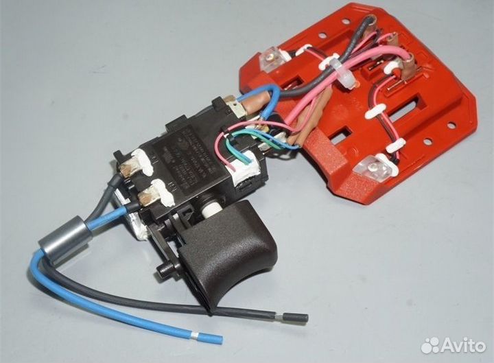 Кнопка и разьем для Hilti SF 2-A, SFD 2-A, SID 2-A