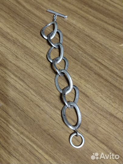 Браслет серебро