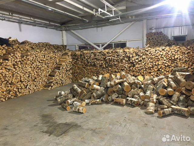 Дрова березовые колотые сухие