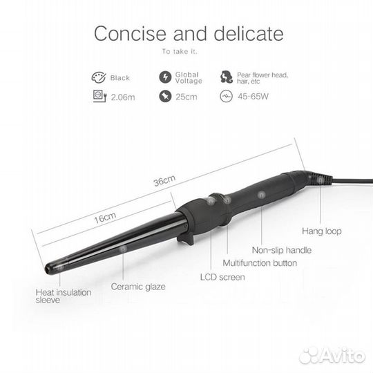 Конусная плойка