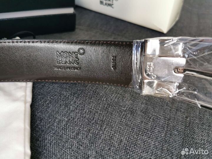 Мужской кожаный ремень