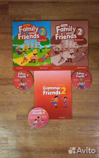 Family and friends 2 + grammar friends 2 level