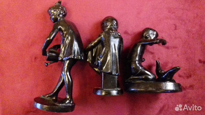 Чугунные статуэтки касли и другие