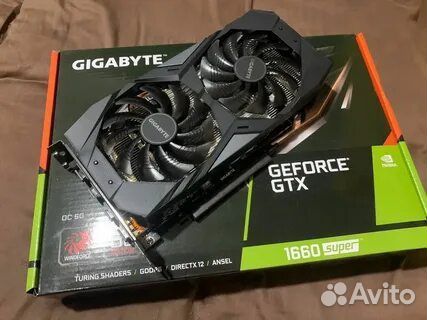 Видеокарта gtx 1660 super 6gb